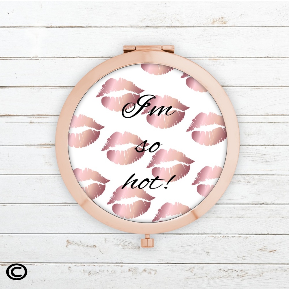 Funny Motivational Compact Mirrors